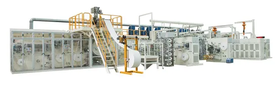 High Quality Full Servo Baby Diaper Machine