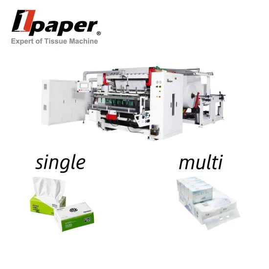 Environmentally Friendly Napkin Tissue V Fold Tissue Packaging Machine Production Line