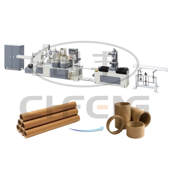 Cfjg-Sk-150 Automatic Spiral Cardboard Core Winding Paper Tube Making Forming Machines Small Business Idea