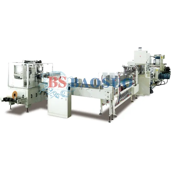 Fully Automatic Napkin Folding Cutting Packing Making Machine Production Line