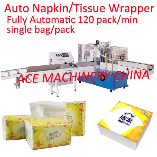 Fully Automatic Facial Tissue Paper Packing Machine for Napkin