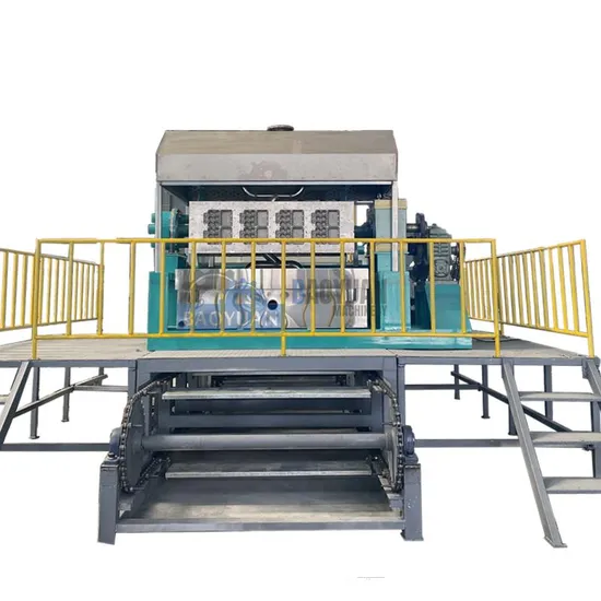 4000 Per One Hour Waste Paper Egg Tray Carton Box Machine