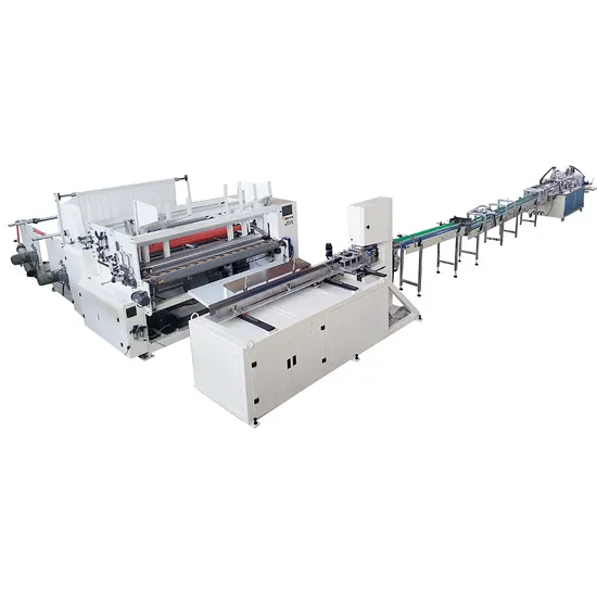 Full Automatic Toilet Paper Roll Machine Production Line