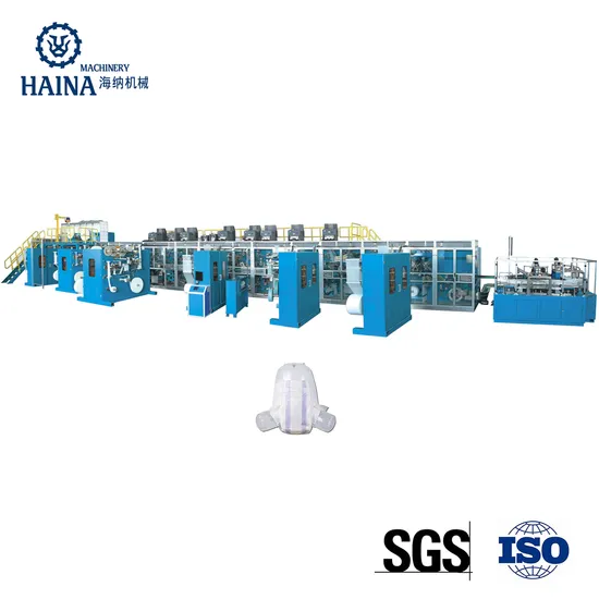 Fujian Baby Diapers Machines Production Line Diaper Making Machine Fully Automatic
