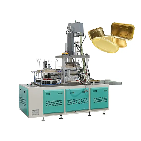 Full Automatic Disposable Thickened Paper Plate Making Machine for Paper Dish Tray Forming Machine
