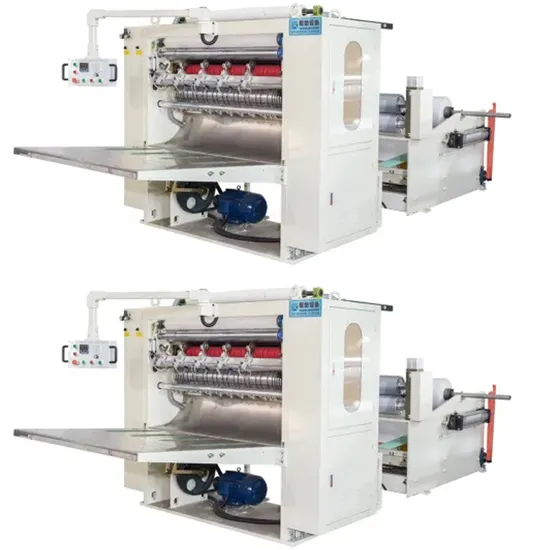 Full Automatic 4~10 Lines V Fold Facial Tissue Folding Making Machine