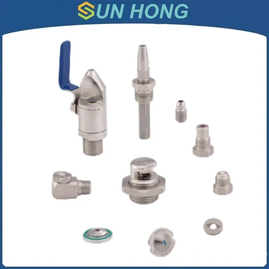 High Pressure Spray Pipe Swing Device Water Injection Paper Trimming Cutting Edge Needle Ceramic Ruby Spray Clean Nozzle for Paper Machine
