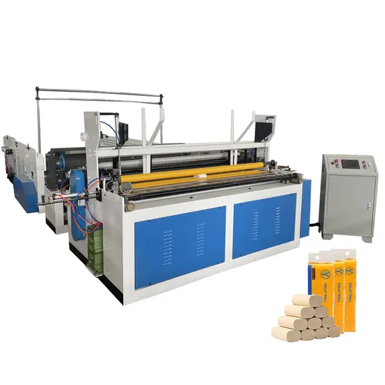 New Business Tissue Paper Rewinding Machine Toilet Paper Making Machine