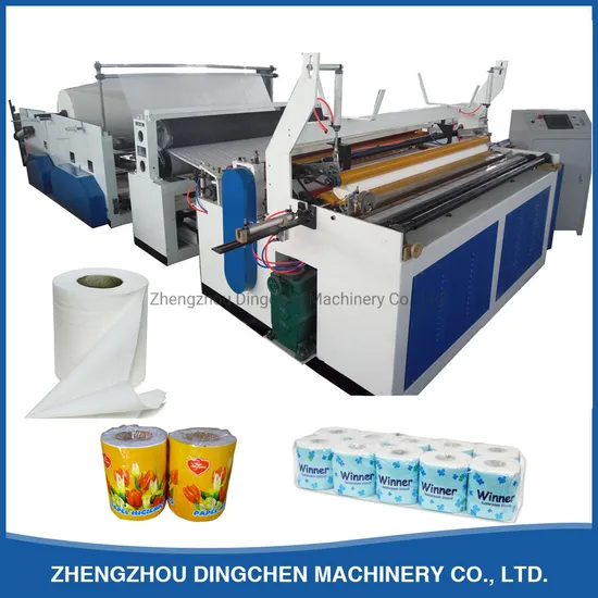 Dingchen 1575mm Tissue Paper Rewinding and Embossing Machine