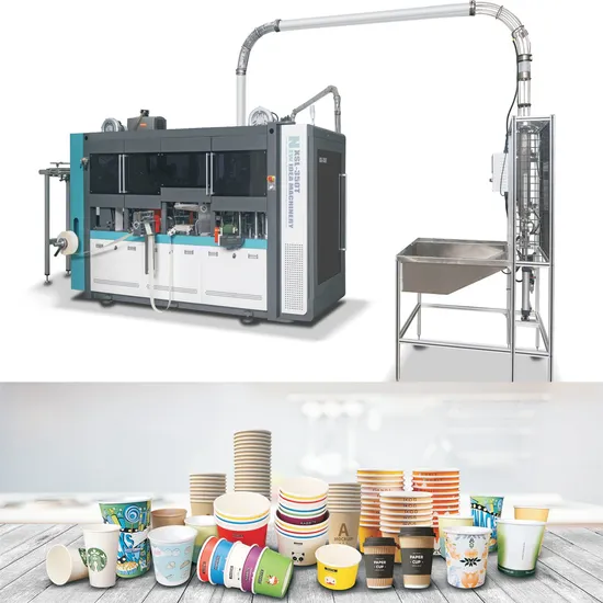 Xsl-350t Automatic High Speed Paper Cup Making Machine Glass Forming Machine