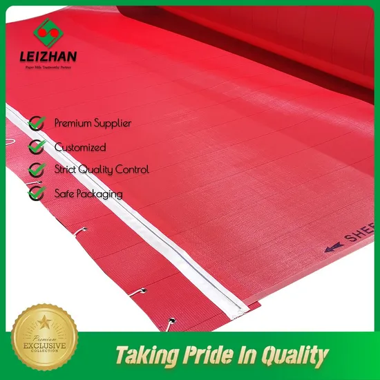 Paper Mill Polyester Woven Flat Yarn Round Spiral Sldf Dryer Screen Mesh Wire Fabric for Tissue Toilet Paper Making Machine