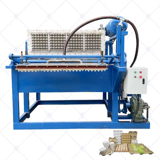 Fully Automatic Customized Mould Egg Tray Forming Machine From China