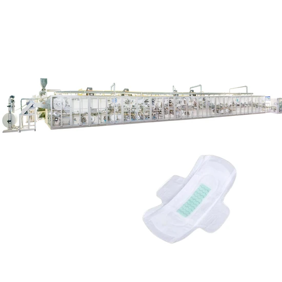 Full Servo Sanitary Pad Making Machine Full Servo Sanitary Napkin Machine Pad Production Line