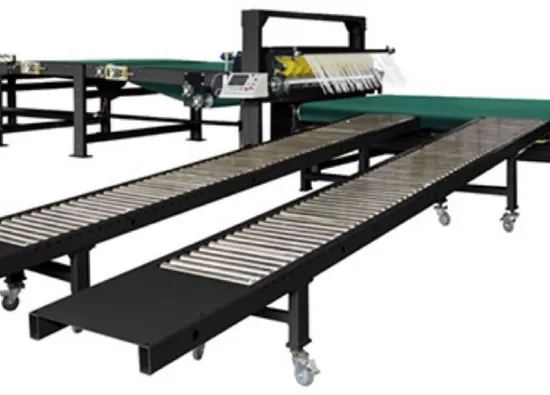 High Speed Carton Paperboard Double Layer Conveyor and Hanger Stacker