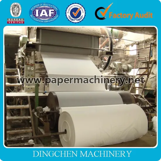 Tissue Toilet Paper Making Machinery and Finished Serviette Paper Machine