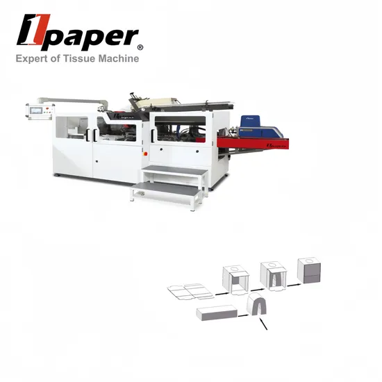 Automated Facial Tissue Dry Tissue Square Box Machine Tissue Paper Related Machine