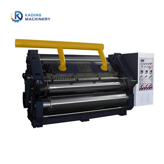 Automatic Electric Heating Single Ply Single Facer Corrugated Machine with High Speed