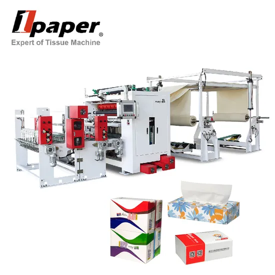 Hot Sale Eco-Friendly Customizable Full Embossing Faical Tissue Folding Machine