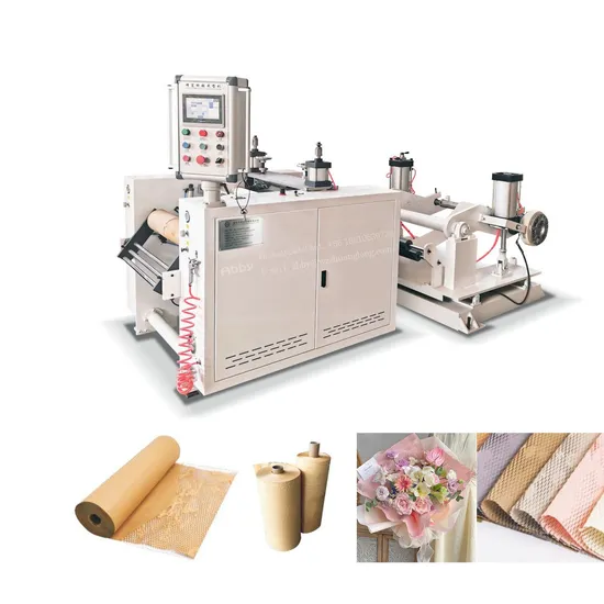 professional Manufacturer of Mesh Paper Making Kraft Honeycomb Paper Forming and Rewinding Machine