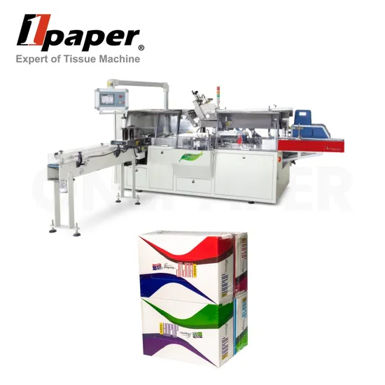 Intelligent Full Automatic Standard Stable Facial Tissue Box Packing Machine Line