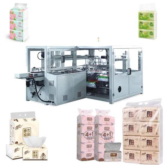 Automatic Premade Bag Packaging Bundling Machine for Soft Face Tissue Paper