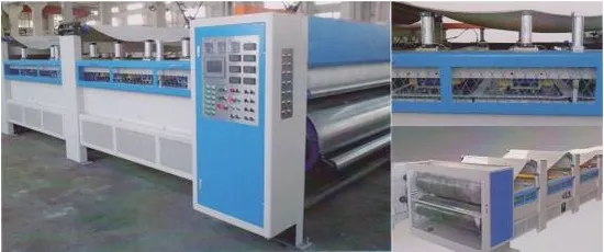 Double Facer with Heating Plate, Plate Pressing and Cooling Finalizing