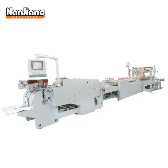 Roll Fed Square Bottom Paper Bag Making Machine (HD430-1)