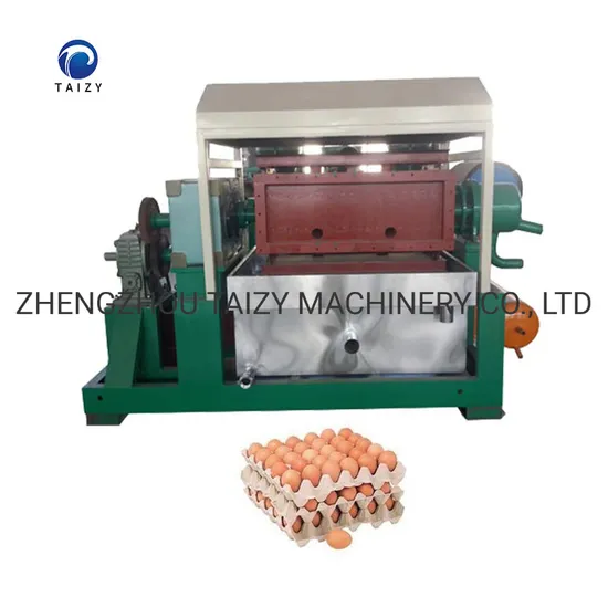 Automatic Egg Tray Making Machine for Packing Eggs/Paper Egg Tray Production Line