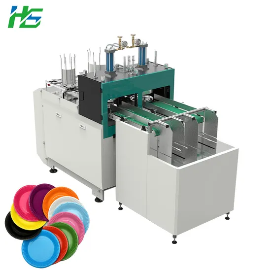 Multicolor Disposable Round 5inch Paper Plate Forming Machine
