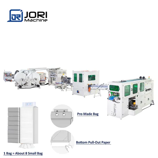 Interfold Printed Facial Tissue Paper Processing Machine