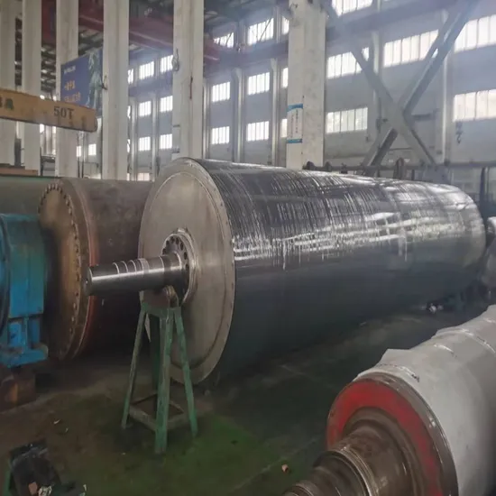 Kraft Paper Mills Used Felt Wire Guide Roller Drive Roll