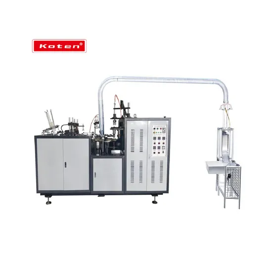 Disposable Waterproof Paper Soup Cup Making Machine