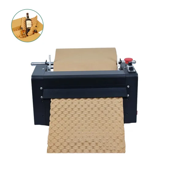 China Manufacturer Cushion Pad Kraft Making Void Paper Bubble Wrap Making Machine