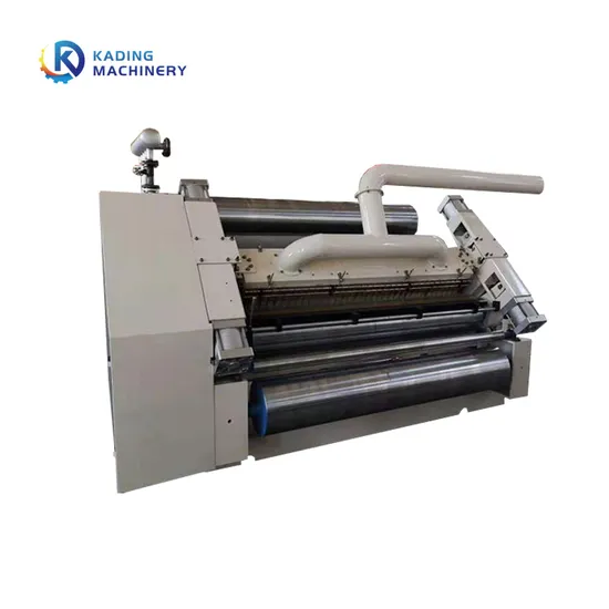 1400-2200mm Fingerless Single Ply Single Facer Corrugated Machine for Corrugated Paper Making