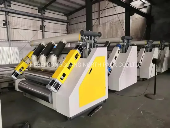 Fingerless Vacuum Adsorption Type Corrugated Cardboard Single Facer Machine