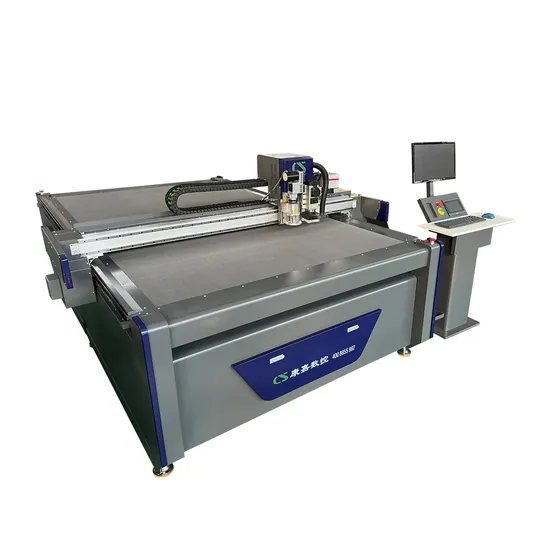 CNC Oscillating Knife Car Sticker Cardboard Box Cutting Machine Label Price