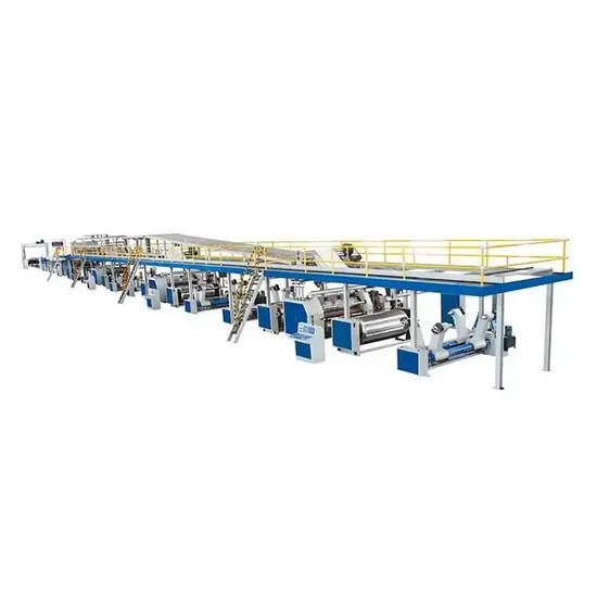 Corrugated Cardboard Box Production Line Carton Paperboard Making Machine