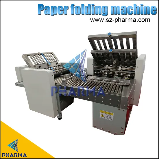 High Quality A4 Size Automatic Paper Folder Machine Leaflet Folding Machine