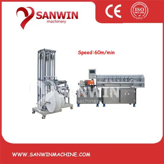 High Speed Paper Drinking Straw Making Machine
