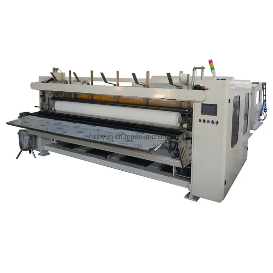 High Speed Automatic Rewinding Toilet Tissue Paper Making Machine