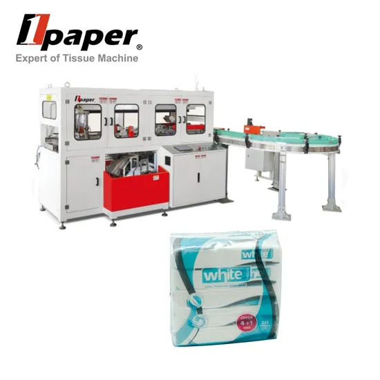 Full Automatic Double Pusher High Speed Facial Tissue Bundle Machine