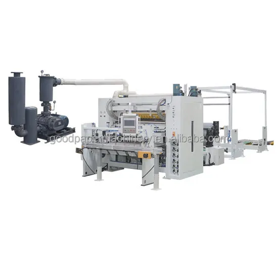 Full Automatic Tissue Paper Folding Machine Box Type Facial Tissue Packing Machine