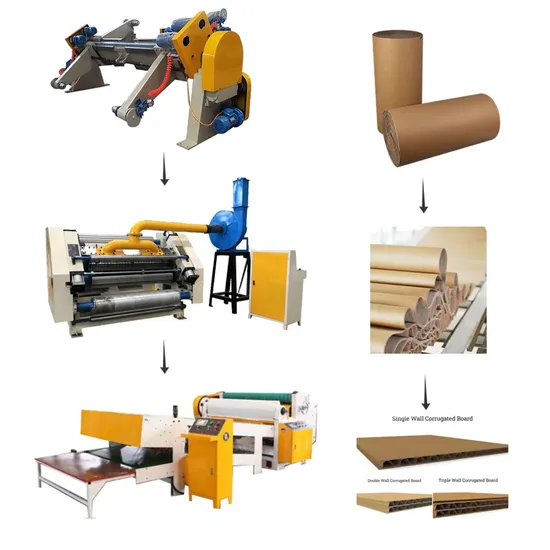 Electric Type 2ply 1600mm Corrugated Paper Single Facer Production Line