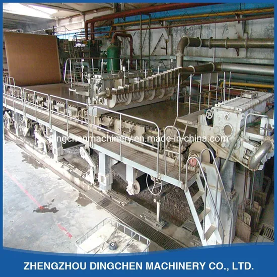 China Supplier 2100mm 20t Kraft/Fluting/Courragted Paper Machinery