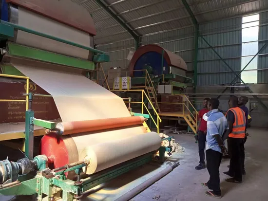 Manufacturing Machines for Business Ideas Waste Paper Recycling Pulp System Tissue Paper Jumbo Rolls Making Machine