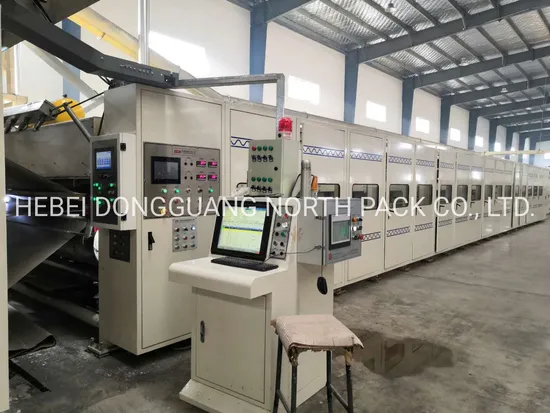 NPWJ2500-200 Five Layer Corrugated Paperboard Production Line