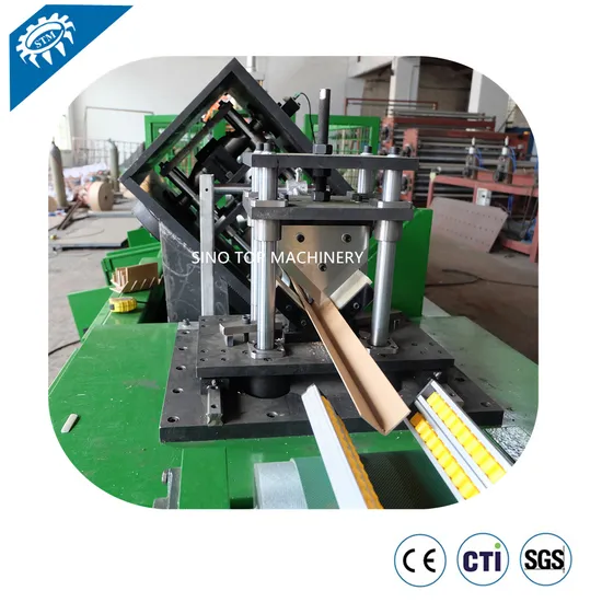 V Shape and U Shape Paper Corner Edge Protector Making Machine