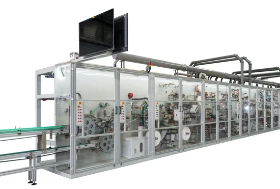 High-Performance Full Servo Sanitary Napkin Machine for Export