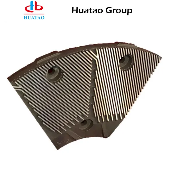 Refiner Stator and Rotor for Double Disc Refiner