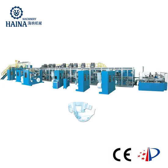 Best Full Servo Automatic Baby Diapers Production Disposable Machine Manufacturer
